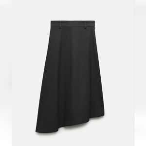Zara New ASYMMETRICAL CAPE SKIRT ZW COLLECTION(XS)